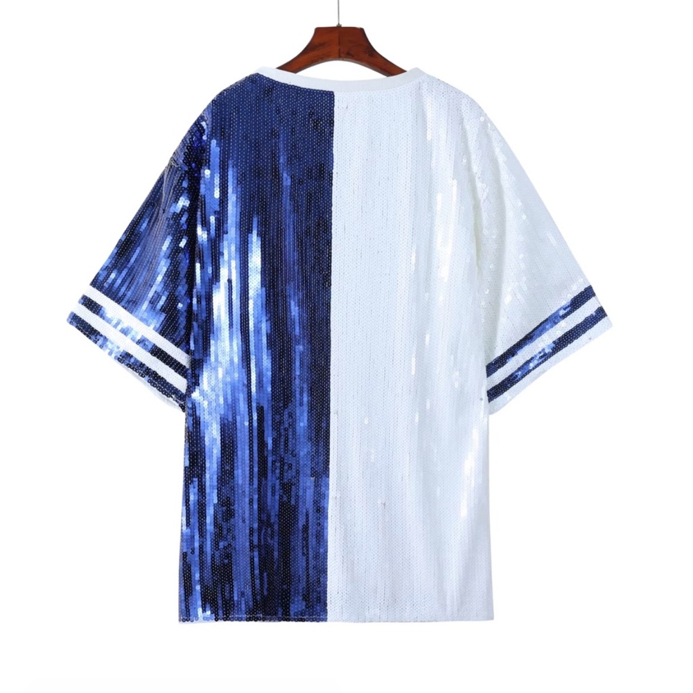 Sale‼️Dallas Cowboys Sequin Dress jerseys - Picture 7 of 8